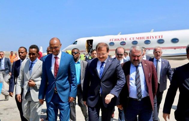 Turkish Deputy PM Arrives In Somalia Capital