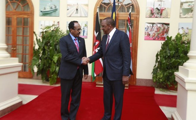 Kenyan, Somali leaders hold talks on security