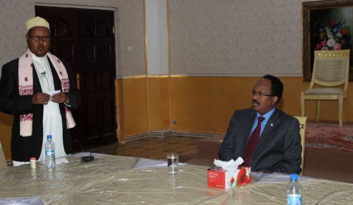 Somali President Meets With Religious Leaders In Mogadishu