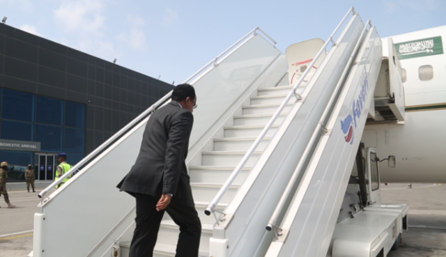 Farmajo Jets Off To Addis Ababa For An Extra-Ordinary IGAD Summit