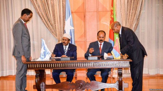 Somalia And Eritrea Agree To Restore Diplomatic Relations
