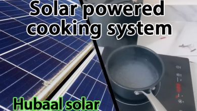 Solar powered cooking system electric stove Hubaal